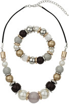 Thumbnail for your product : Wallis Mixed Bead Jewellery Set