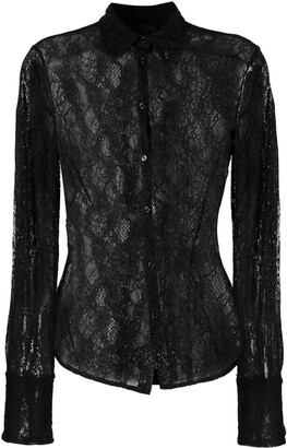 Long Sleeve Lace Blouse | Shop The Largest Collection | ShopStyle