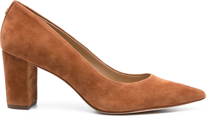 Lauren Ralph Lauren 70mm Lanette pointed-toe suede pumps