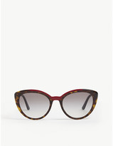 Thumbnail for your product : Prada PR02V cat-eye-frame sunglasses