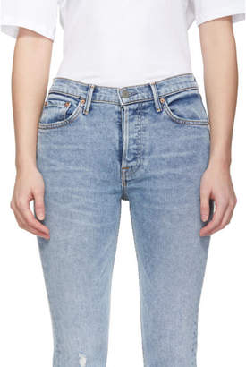 GRLFRND Blue Karolina High-Rise Jeans