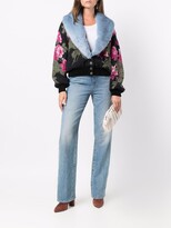 Thumbnail for your product : Blumarine Detachable Collar Knitted Cardi-Coat