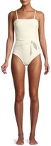 Thumbnail for your product : SUBOO Kaia Tie Side One-Piece Swimsuit