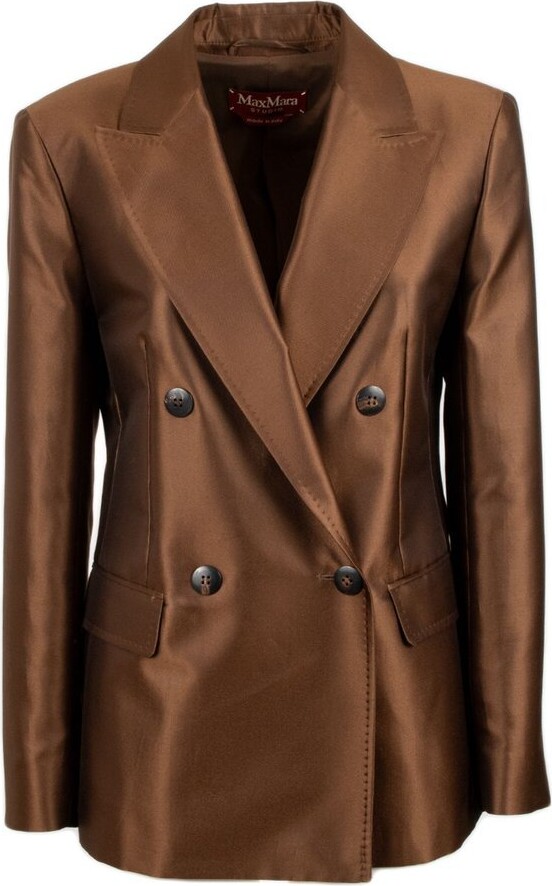 Studio Max Mara Peccati Double-Breasted Jacket