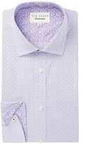 Thumbnail for your product : Ted Baker Galeran Trim Fit Dress Shirt