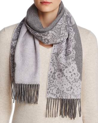 C by Bloomingdale's Lace Cashmere Scarf - 100% Exclusive