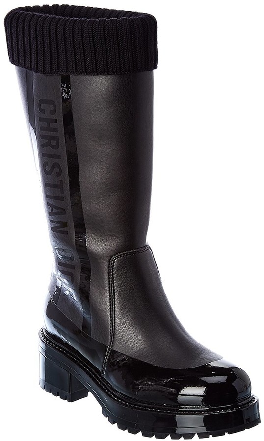 christian dior rain boots