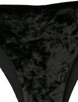 Thumbnail for your product : Fisico velvet Brazilian bikini bottom