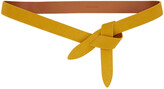 Thumbnail for your product : Isabel Marant Yellow Suede Belt