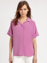 Thumbnail for your product : Lafayette 148 New York Silk Sharona Blouse