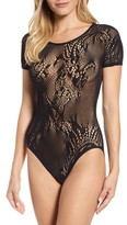 Thumbnail for your product : Natori Feathers Short Sleeve Bodysuit