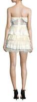 Thumbnail for your product : BCBGMAXAZRIA Tiered Ruffle Mini Dress