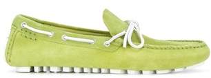 Kenzo Men's Green Suede Loafers