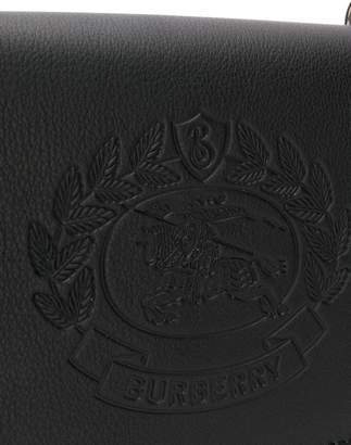 Burberry embossed logo shoulder bag