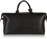 Thumbnail for your product : Eddie Harrop The Voyager printed textured-leather weekend bag