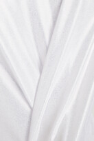 Thumbnail for your product : Heroine Sport Split-back metallic stretch-jersey T-shirt