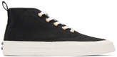 Thumbnail for your product : MAISON KITSUNÉ Black High-Top Sneakers