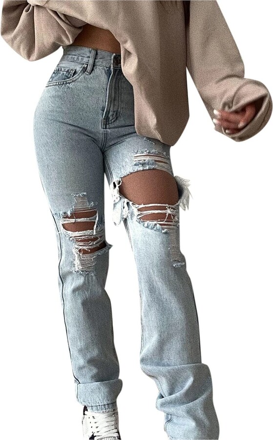 Long Trouser Jeans Desigual Amazon DASHadao Grey Jeans For Women