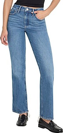 Good American Good Kick Flare High Rise Denim Jeans