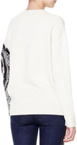 Thumbnail for your product : Just Cavalli Wool-Blend Paisley Jacquard Sweater