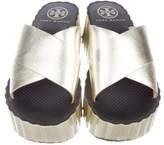 Thumbnail for your product : Tory Burch Platform Wedge Slide Sandals