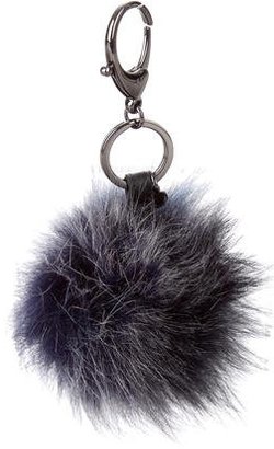 Rebecca Minkoff Fur Pom-Pom Keychain
