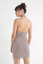 Thumbnail for your product : Urban Outfitters Plaid Halter Mini Dress