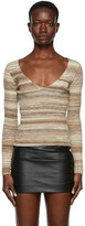 Thumbnail for your product : Paloma Wool Beige Stripe Concordia Sweater