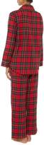 Thumbnail for your product : Lauren Ralph Lauren Classic notch collar brushed cotton pyjama set