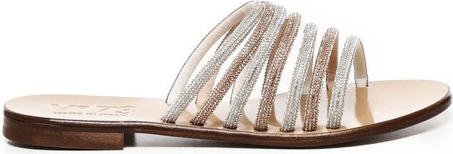 V73 Fredy Strappy Embellished Sandals