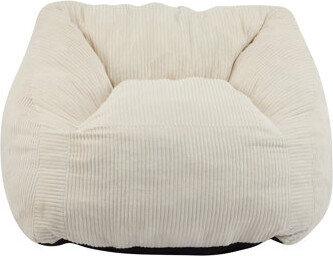 Farm on table Indoor Bean Bag Chair, Beige Faux Fur