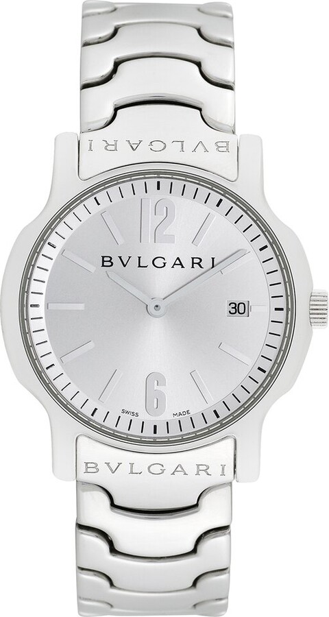 Heritage Bulgari Bulgari Unisex Solotempo Watch, Circa 2000S - ShopStyle