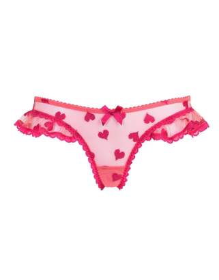 Agent Provocateur Gabby Thong Pink And Red