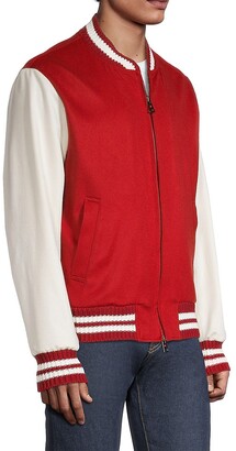 Kiton Varsity Cashmere Jacket
