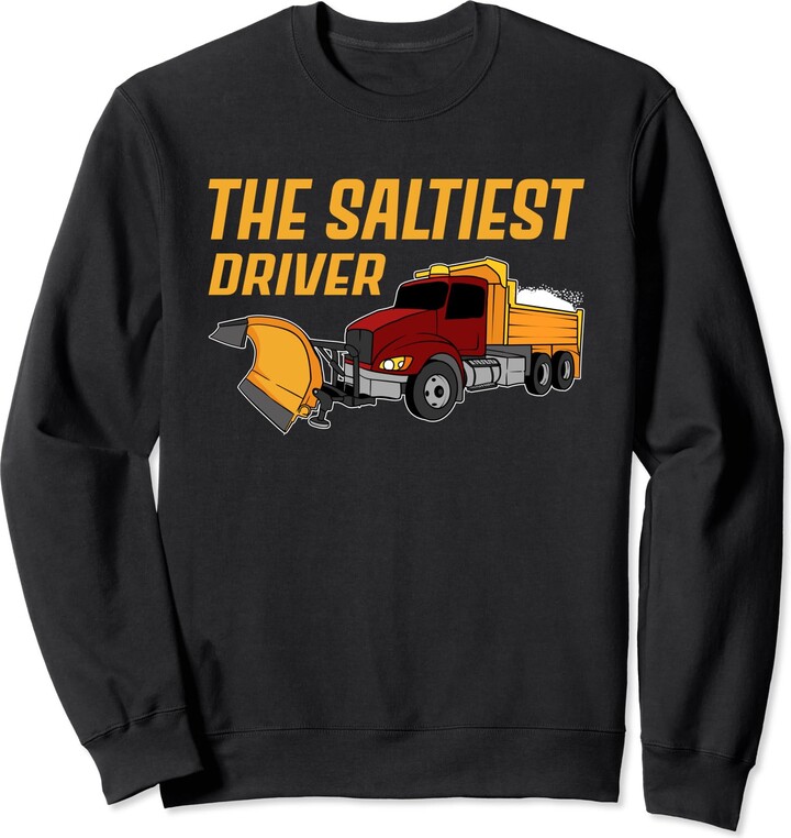 Grumpy Snowplow Driver Humor Salt Truck Cool Dump Grumpy Snowplow