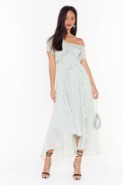Thumbnail for your product : Nasty Gal Womens She's a Movie Star One Shoulder Maxi Dress - Green - 6