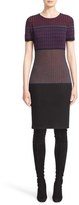 Thumbnail for your product : St. John Women's 'Irina' Texture Knit Jewel Neck Sheath Dress