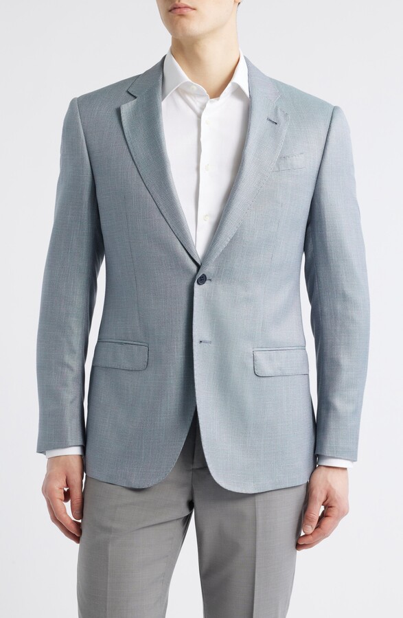 Textured Viscose & Silk Sport Coat