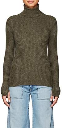 Nili Lotan Women's Sesia Cashmere Turtleneck Sweater - Army Green Melange