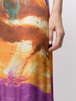 Thumbnail for your product : Wandering Asymmetric Tie-Dye Skirt