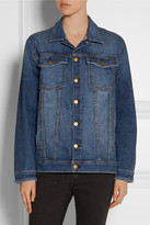 Thumbnail for your product : Current/Elliott The Trucker oversized stretch-denim jacket