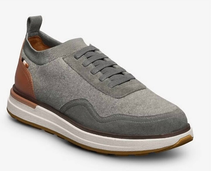 Men Easton Knit Sneaker In Grey