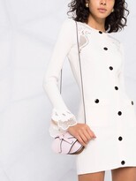 Thumbnail for your product : Self-Portrait Lace-Detail Mini Dress
