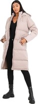 Thumbnail for your product : Brave Soul Ladies Cellomax Padded Maxi Length Coat with Adjustable Hood (8