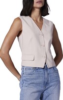 Thumbnail for your product : Equipment Anita Cropped Tie-Back Vest