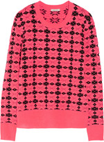 Thumbnail for your product : Emma Cook Neon patterned knitted sweater
