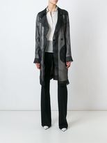 Thumbnail for your product : Maison Margiela sheer trench coat