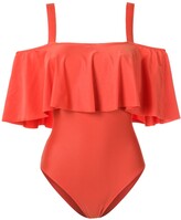 Thumbnail for your product : Adriana Degreas Ruffled Swimsuit