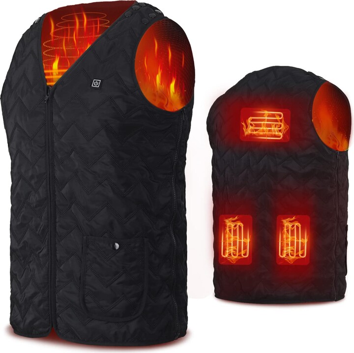 Vinmori Electric vest ShopStyle Outerwear