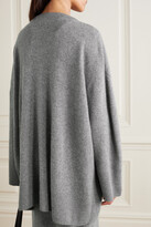 Thumbnail for your product : Totême Oversized Cashmere Cardigan - Gray